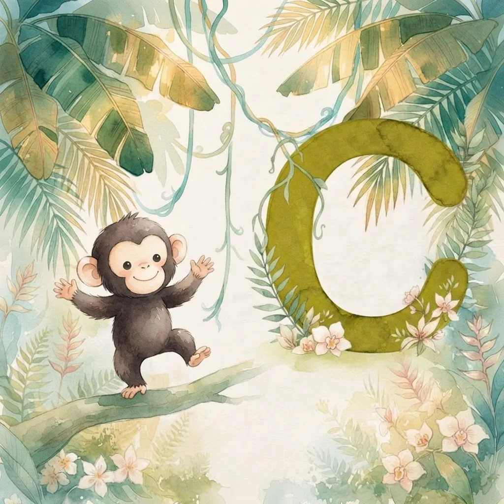 Letter C illustration