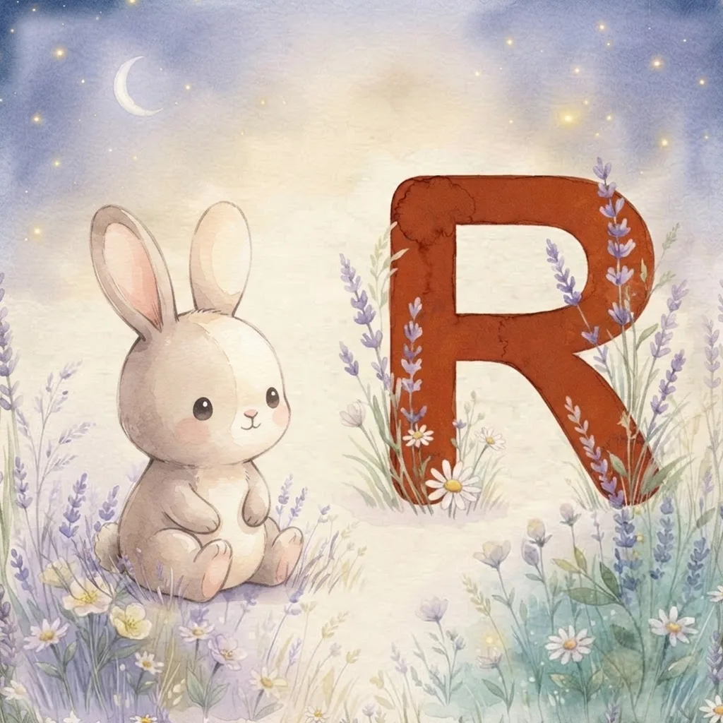 Letter R illustration
