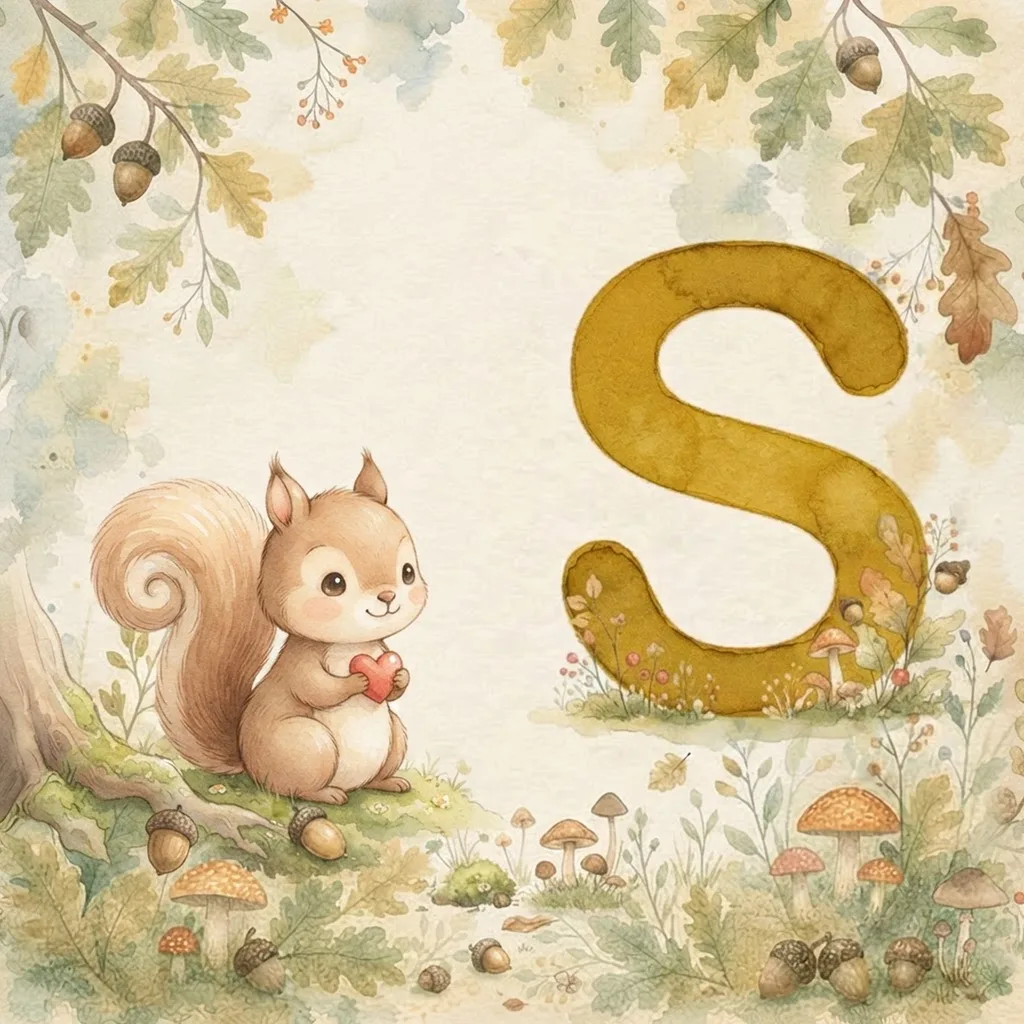 Letter S illustration