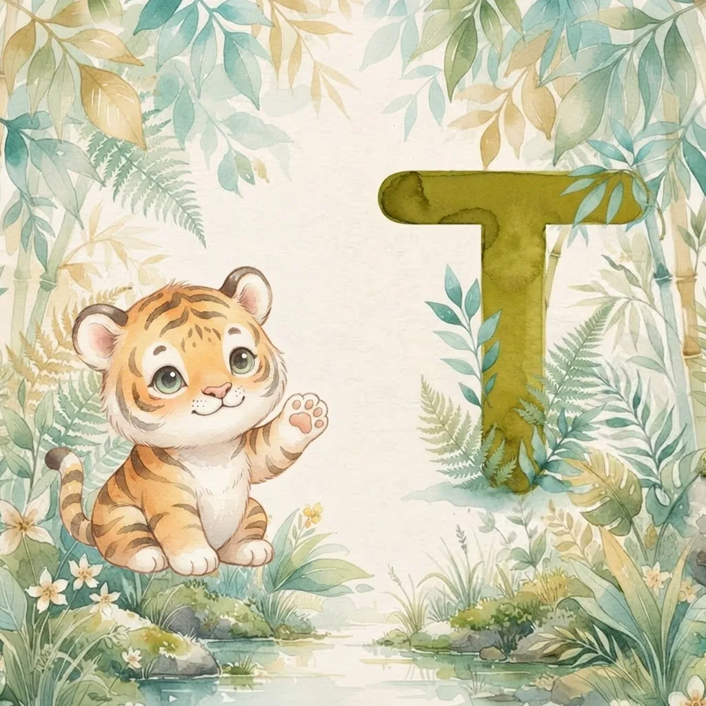 Letter T illustration